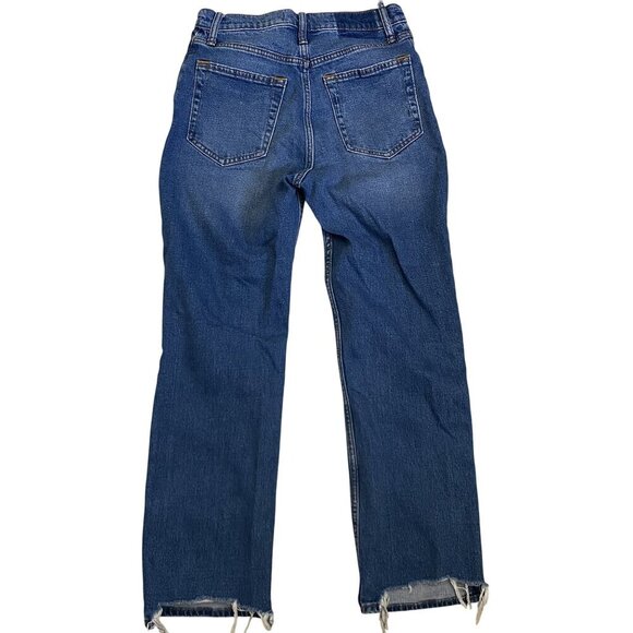 Abercrombie & Fitch The Ankle Straight Ultra High Rise Jeans Size 26/ 2R - Picture 6 of 10